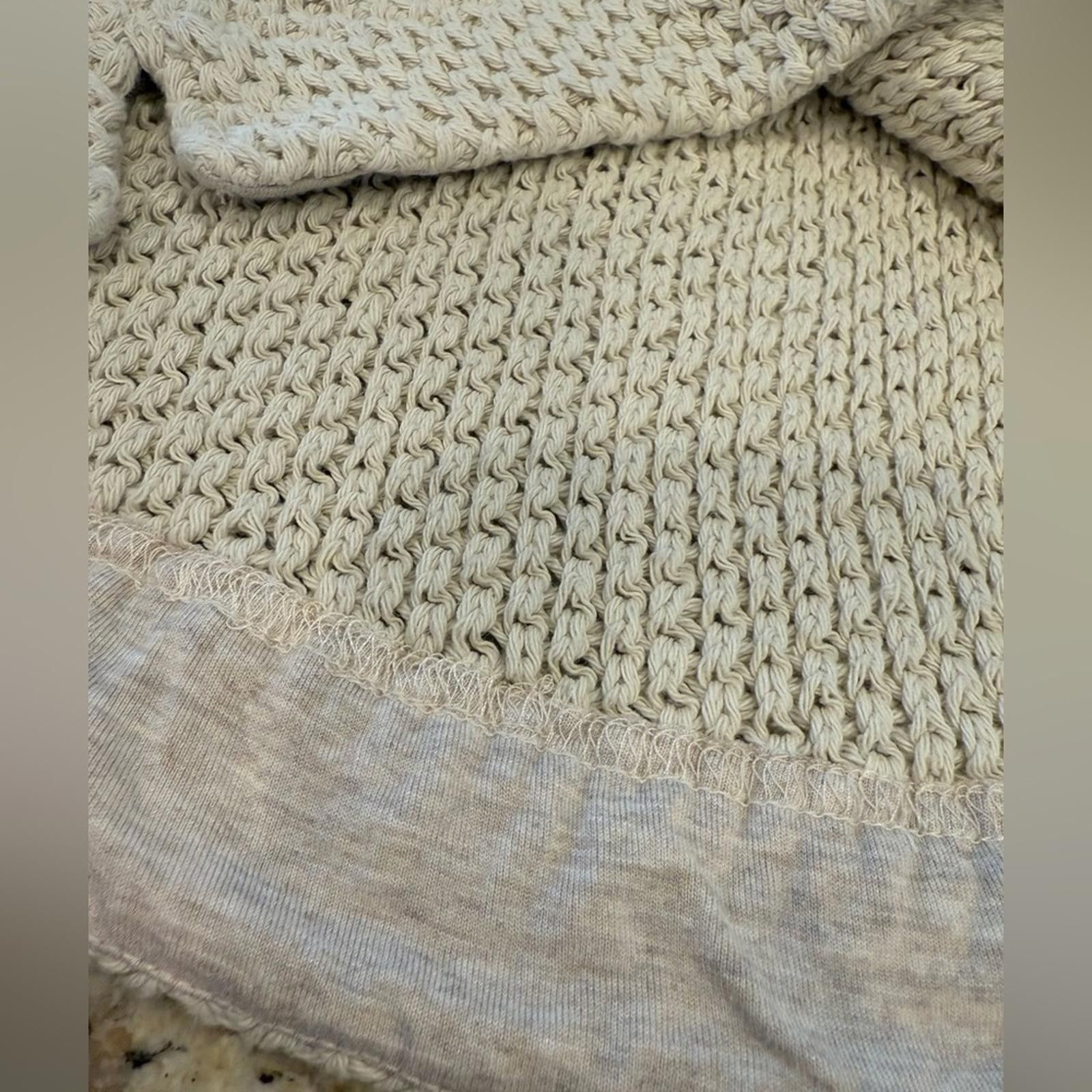 Other Three dots sleeveless beige tan knit cotton sweater SZ SM Size S / US 4 / IT 40 - 5 Thumbnail
