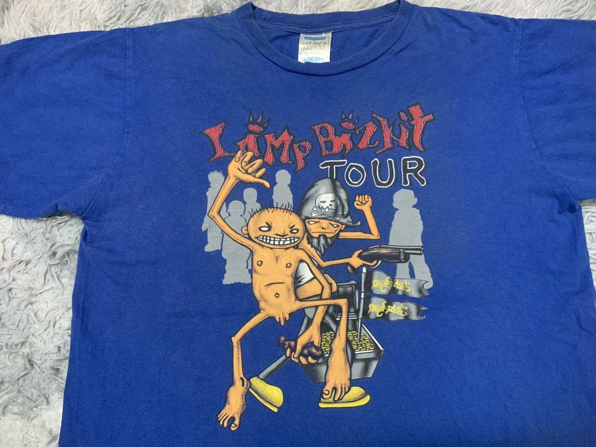Band Tees × Vintage 90s LIMP BIZKIT SHIRT RARE PRINT Size US L / EU 52-54 / 3 - 3 Thumbnail