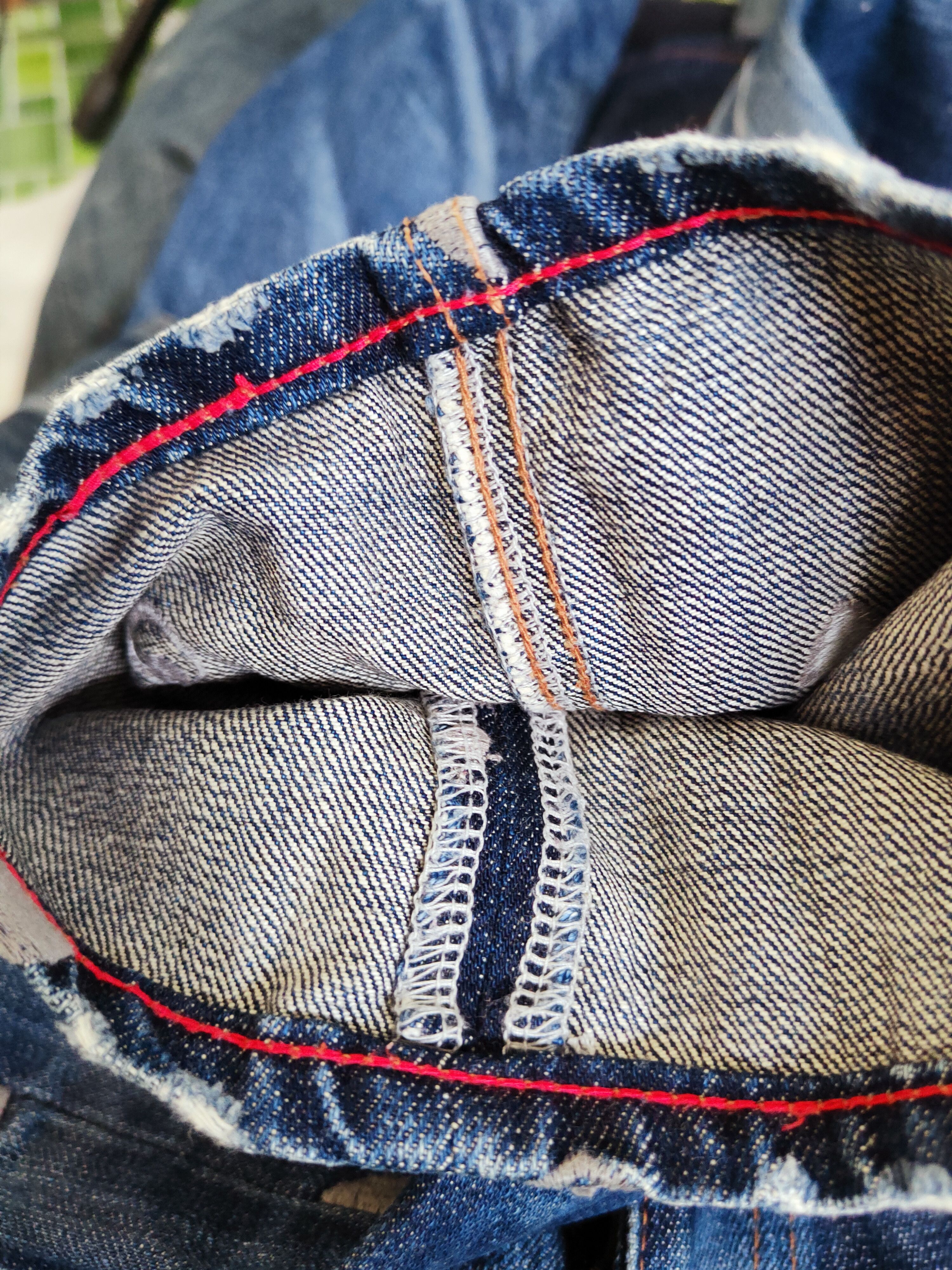 Takeo Kikuchi TK Mixpice Dark Blue Distressed Ripped Jeans #W343 Size US 30 / EU 46 - 13 Thumbnail