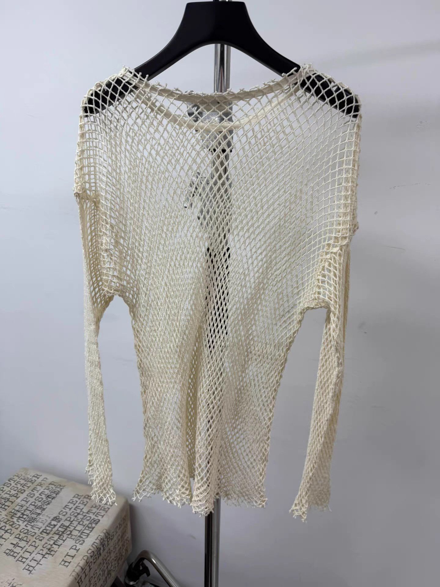 Other Dries van noten Sheer Mesh Ivory Base Layer K20 Size US S / EU 44-46 / 1 - 6 Thumbnail