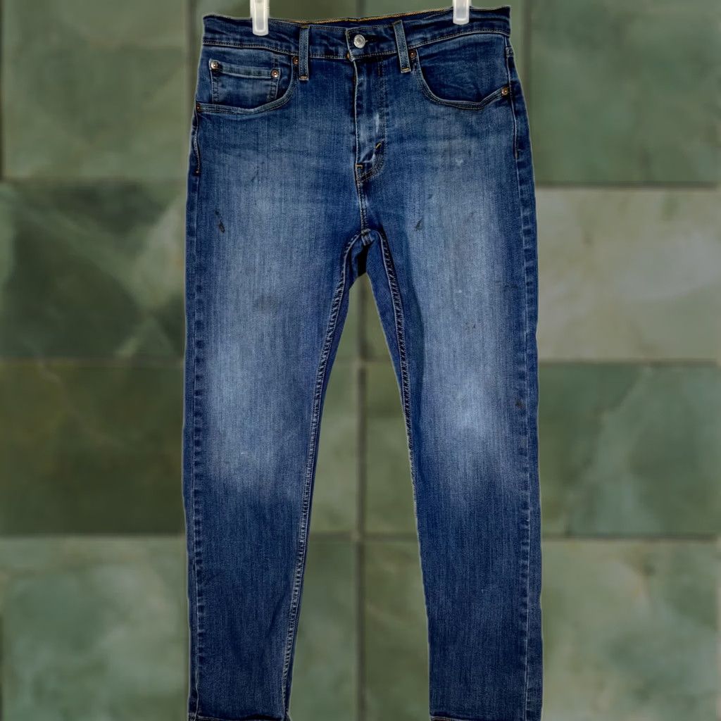Levi's Levi's 502 Jeans 32x32 Blue Denim Stretch Mid-Rise Straight Leg Mens Size US 32 / EU 48 - 1 Thumbnail