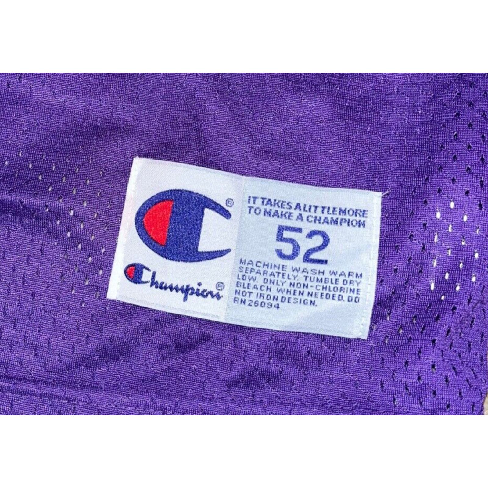 Champion Minnesota Vikings Daunte Culpepper Champion NFL Jersey 52 2X Size US XXL / EU 58 / 5 - 7 Thumbnail