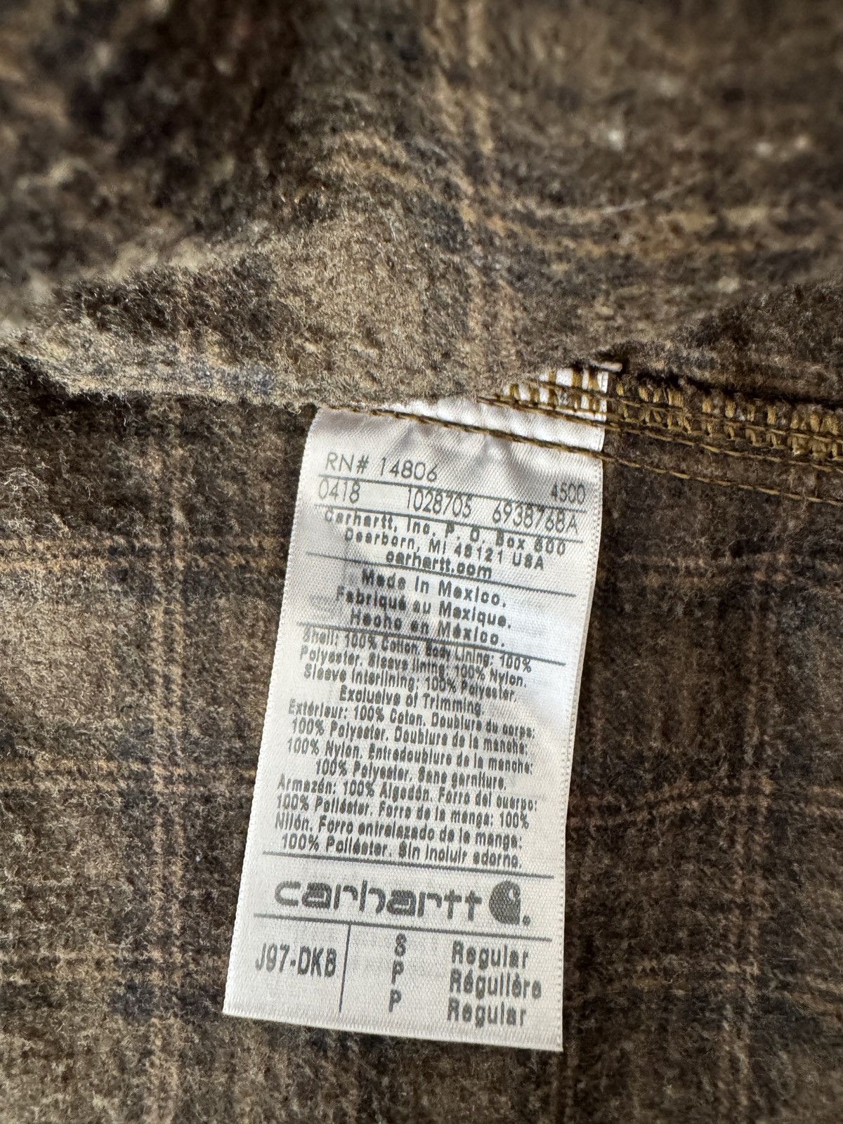 Carhartt Carhartt J97 Jacket DKB Size US S / EU 44-46 / 1 - 6 Thumbnail