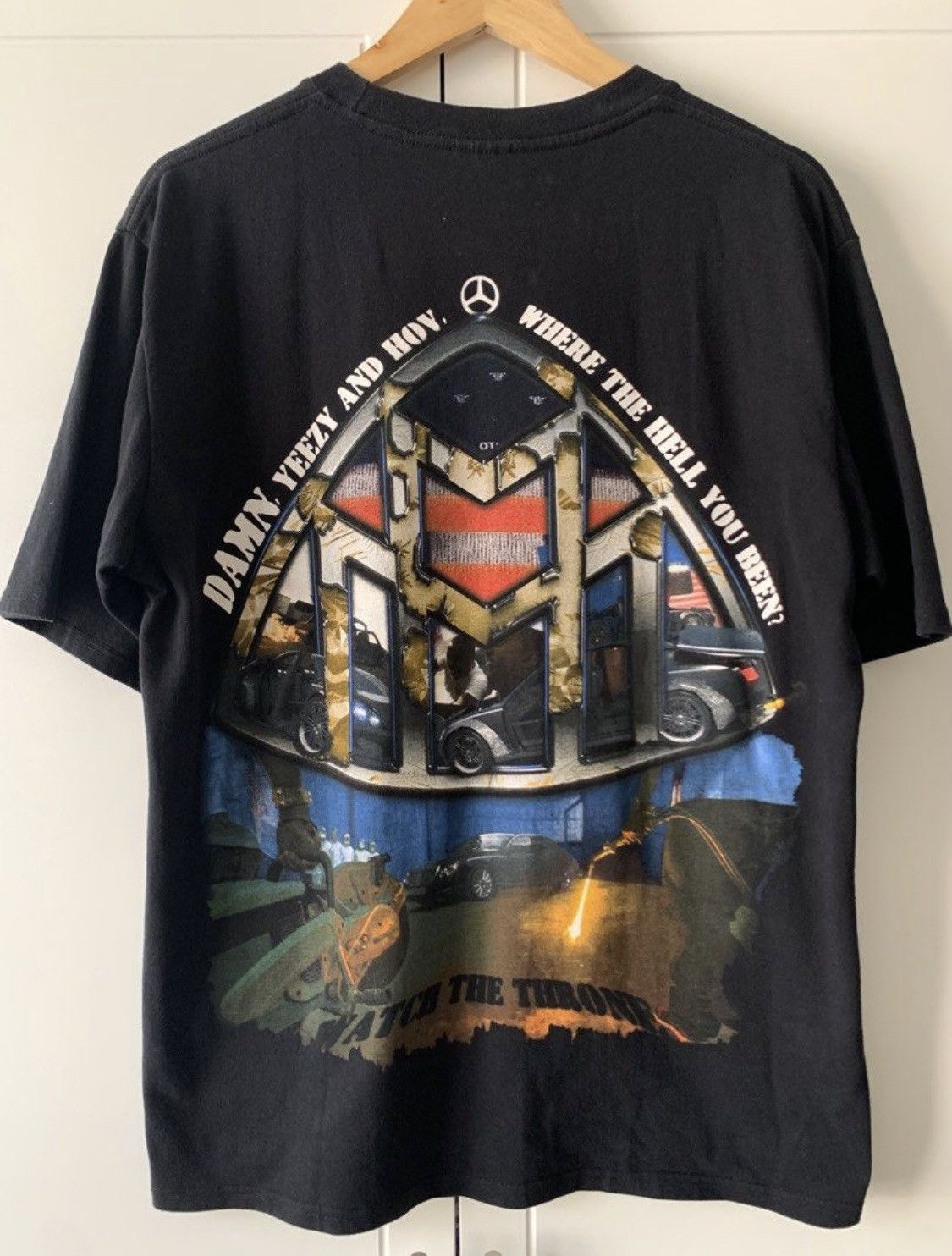 Marino Morwood × NASCAR × Vintage Casper Masi Maybach T-shirt Size US M / EU 48-50 / 2 - 2 Thumbnail