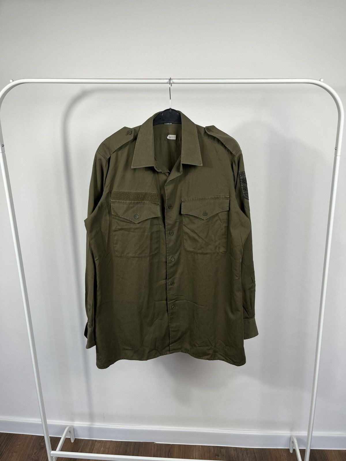 Other Vintage 1991 Austrian Bundesheer Military Shirt Army Size 39 Size US M / EU 48-50 / 2 - 1 Thumbnail