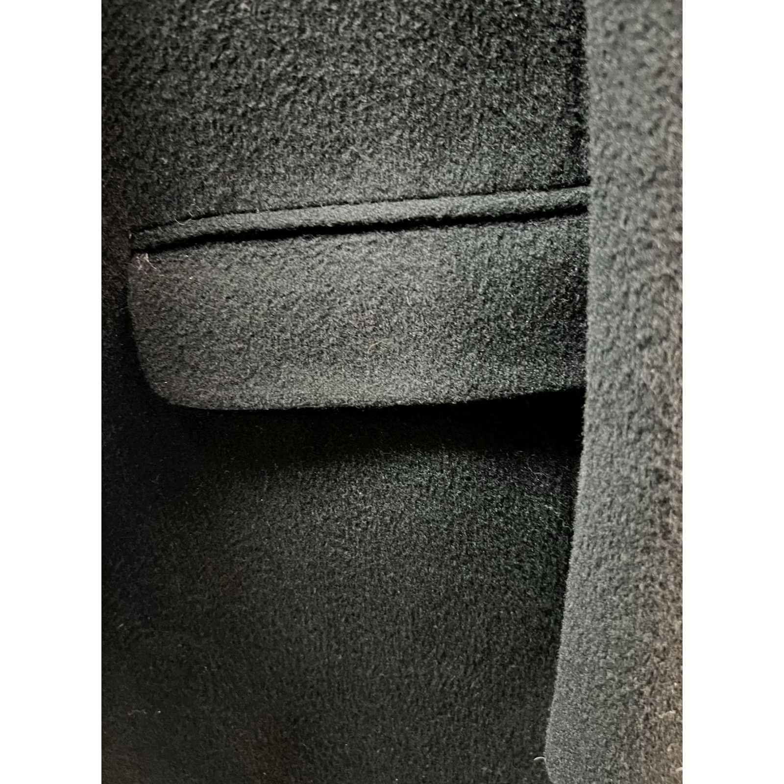 Vintage VINTAGE Men’s Black Wool Cashmere Blend Blazer Sport Coat 2 Button Classic 46R Mens Blazer Size 46R - 6 Thumbnail