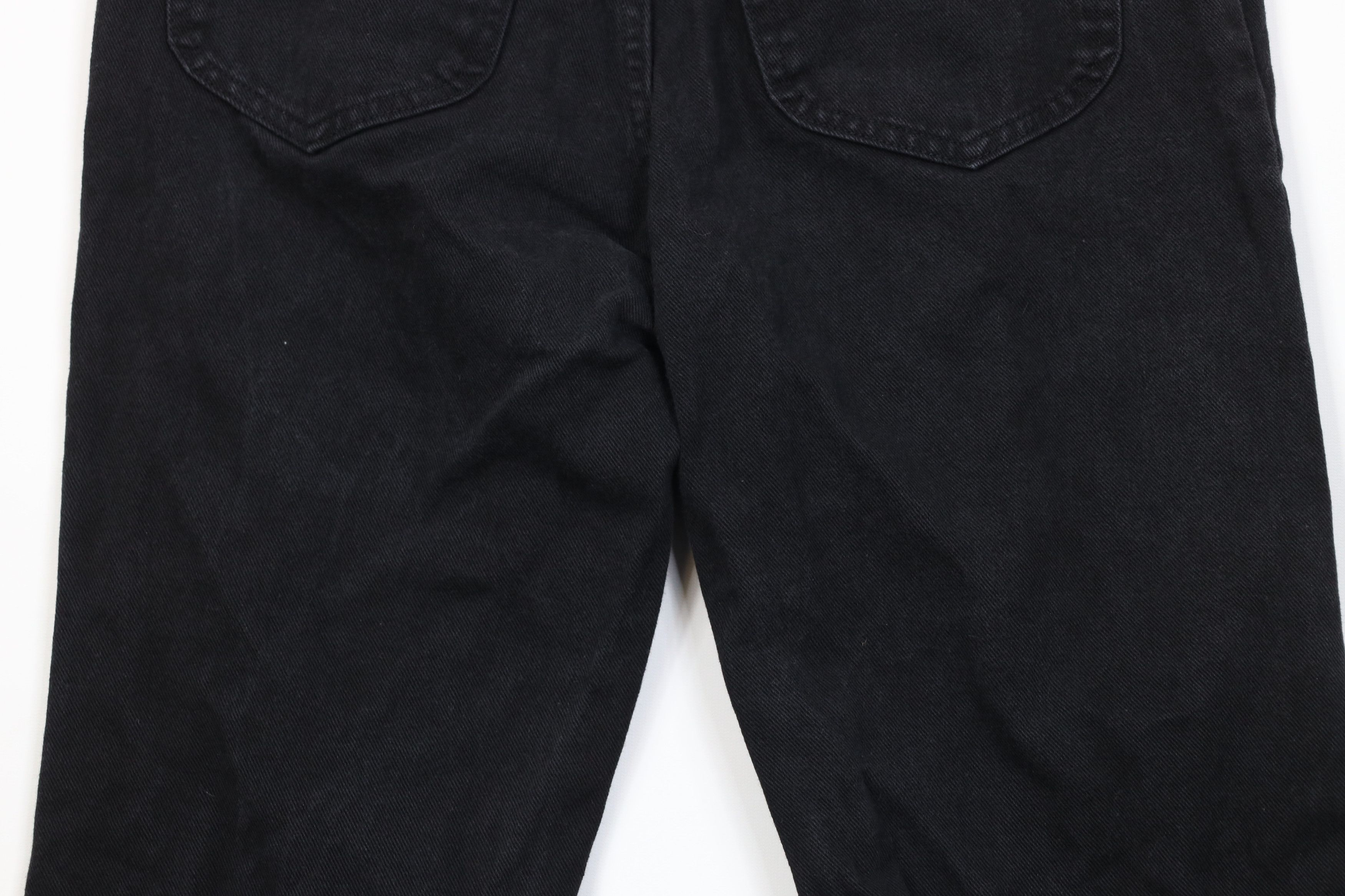 Lee Vintage 90s Lee Faded Straight Leg Denim Jeans Black Cotton Size US 34 / EU 50 - 12 Thumbnail