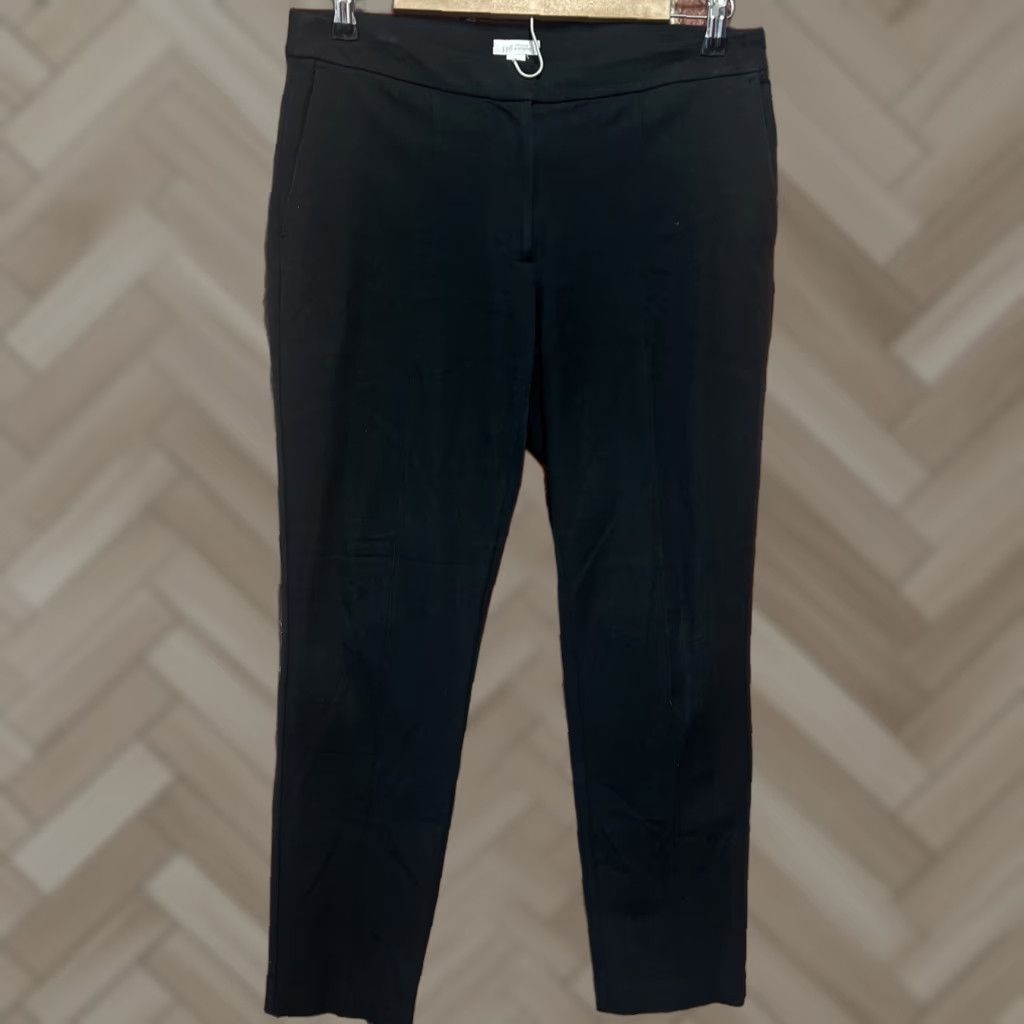 J. Jill J. Jill Women's Premium Bi-Stretch Twill Pants Sz 8 Black Size 30" / US 8 / IT 44 - 1 Thumbnail