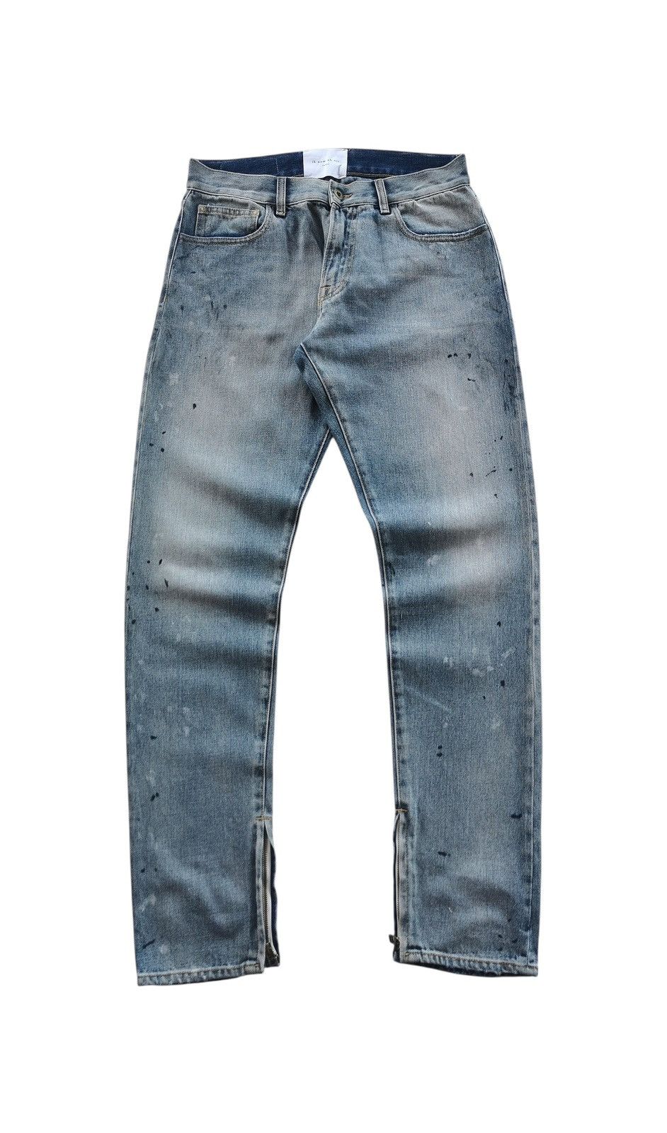 Ih Nom Uh Nit Ih Nom Uh Nit Distressed Denim Jeans Style Saint Laurent Size US 31 - 4 Thumbnail