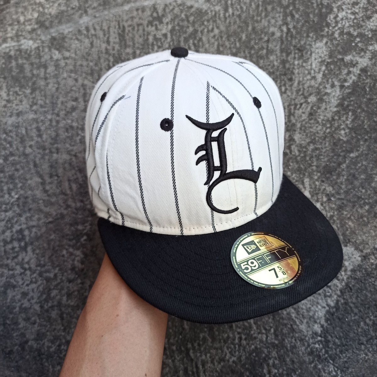 LRG Strip LRG x new era initial L gothic style. Size 38 - 9 Thumbnail