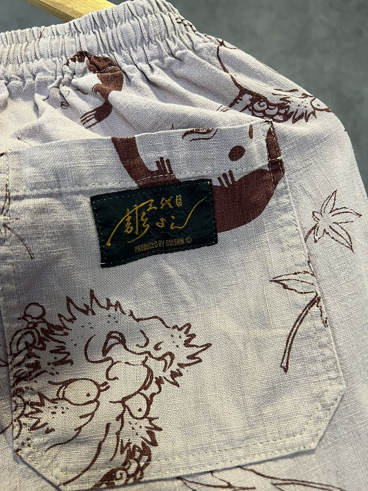 Japanese Brand × Vintage Japanese monogram pants Size US 32 / EU 48 - 7 Thumbnail