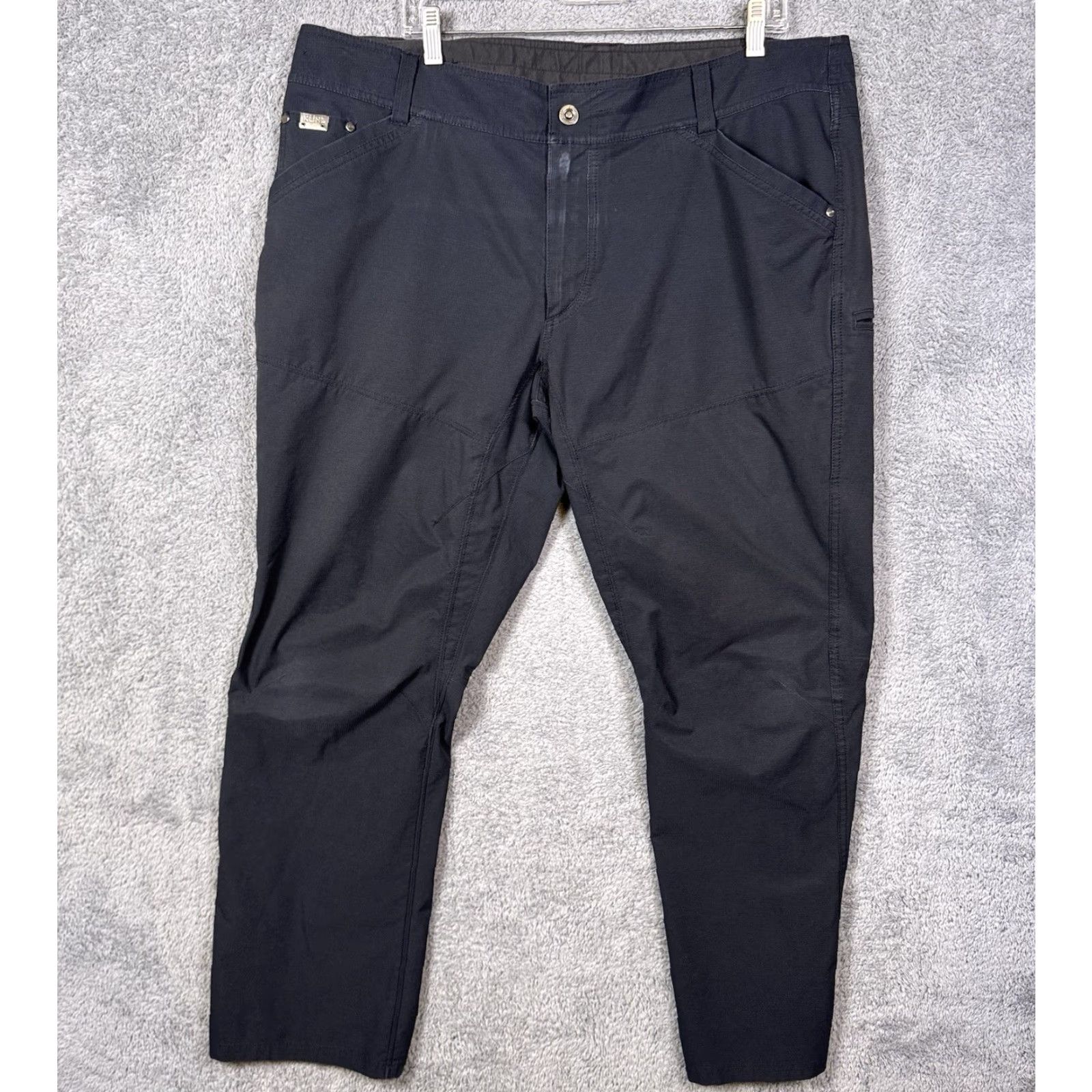 Vintage Kuhl Pants Men 40x30 Silencr Ripstop Full Softshell Hike Tech Outdoor 5166 Size US 40 / EU 56 - 2 Thumbnail