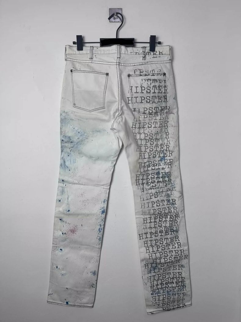 Number (N)ine Number (N)ine size 3 02ss Blue Lacquer Printed Bullet Scree Size US 28 / EU 44 - 2 Thumbnail