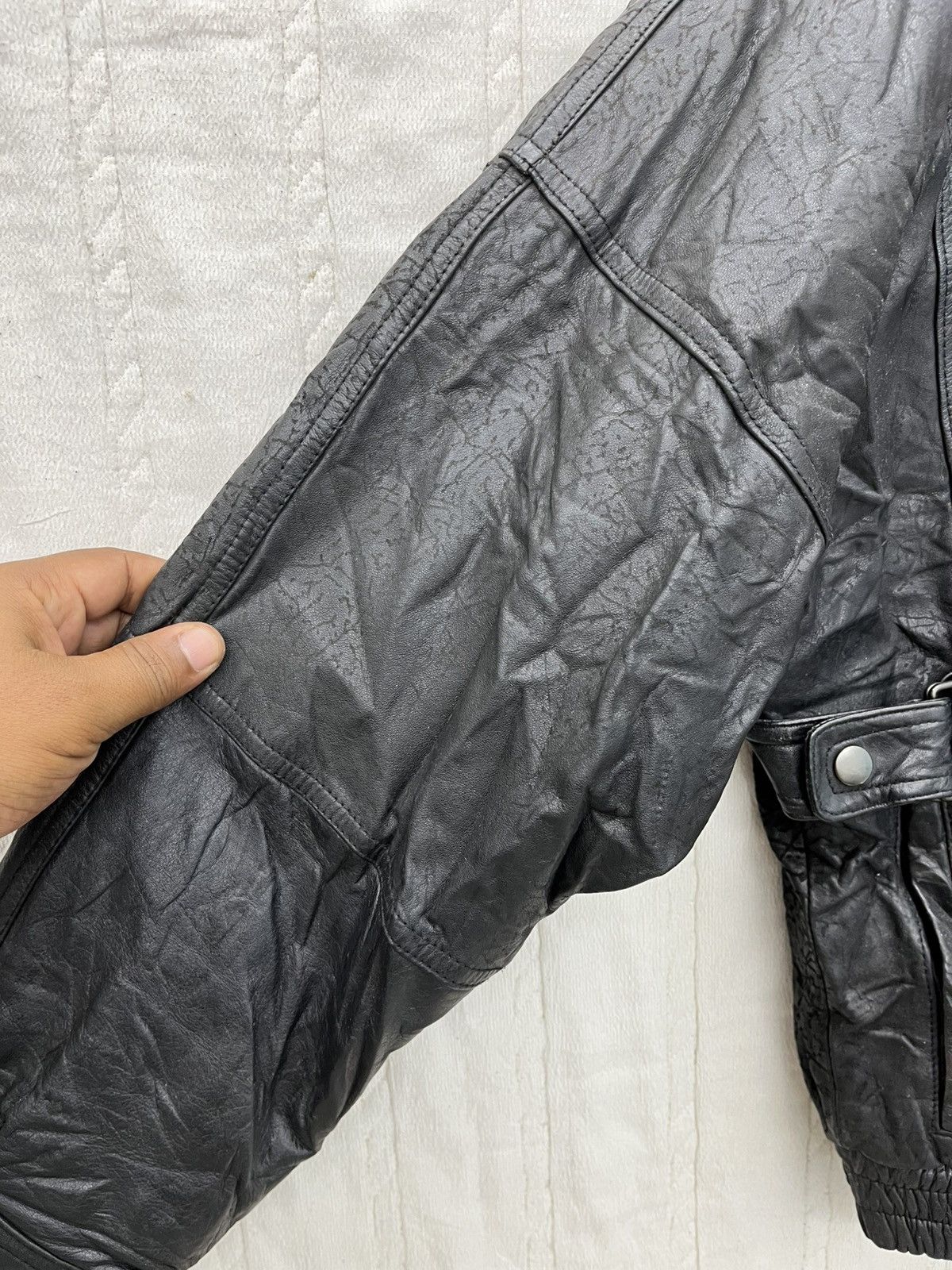 Genuine Leather × Orvis ORVIS LEATHER BOMBER JACKET Size US M / EU 48-50 / 2 - 4 Thumbnail