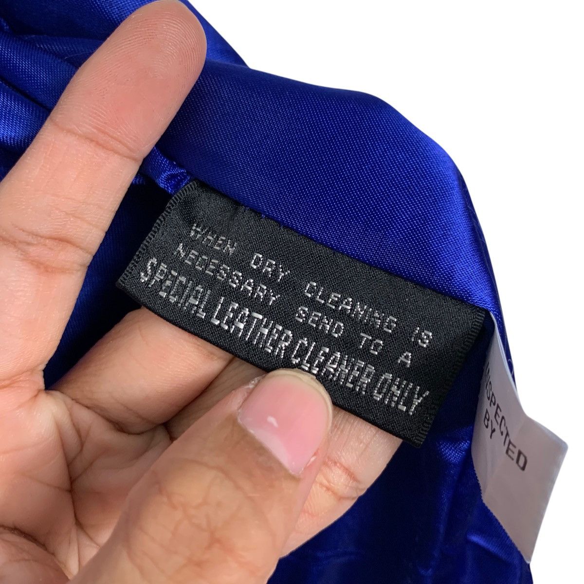 Japanese Brand TAMNERY WEST Hooded Blue Suede Leather Jacket #2437-C109 Size US L / EU 52-54 / 3 - 17 Thumbnail