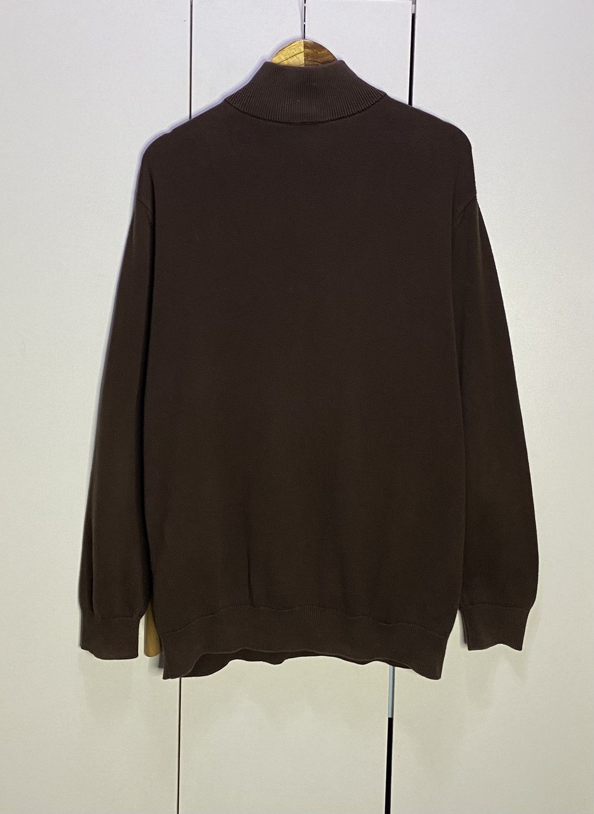 Lacoste Lacoste Quarter Zip Pullover Sweater Size US XL / EU 56 / 4 - 2 Thumbnail