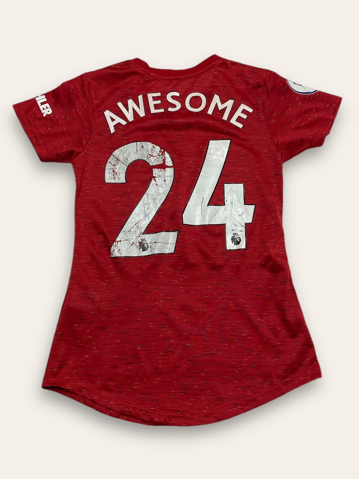 Vintage Vintage MANCHESTER UNITED Red Chevrolet Awesome 24 Jersey Size US XS / EU 42 / 0 - 7 Thumbnail