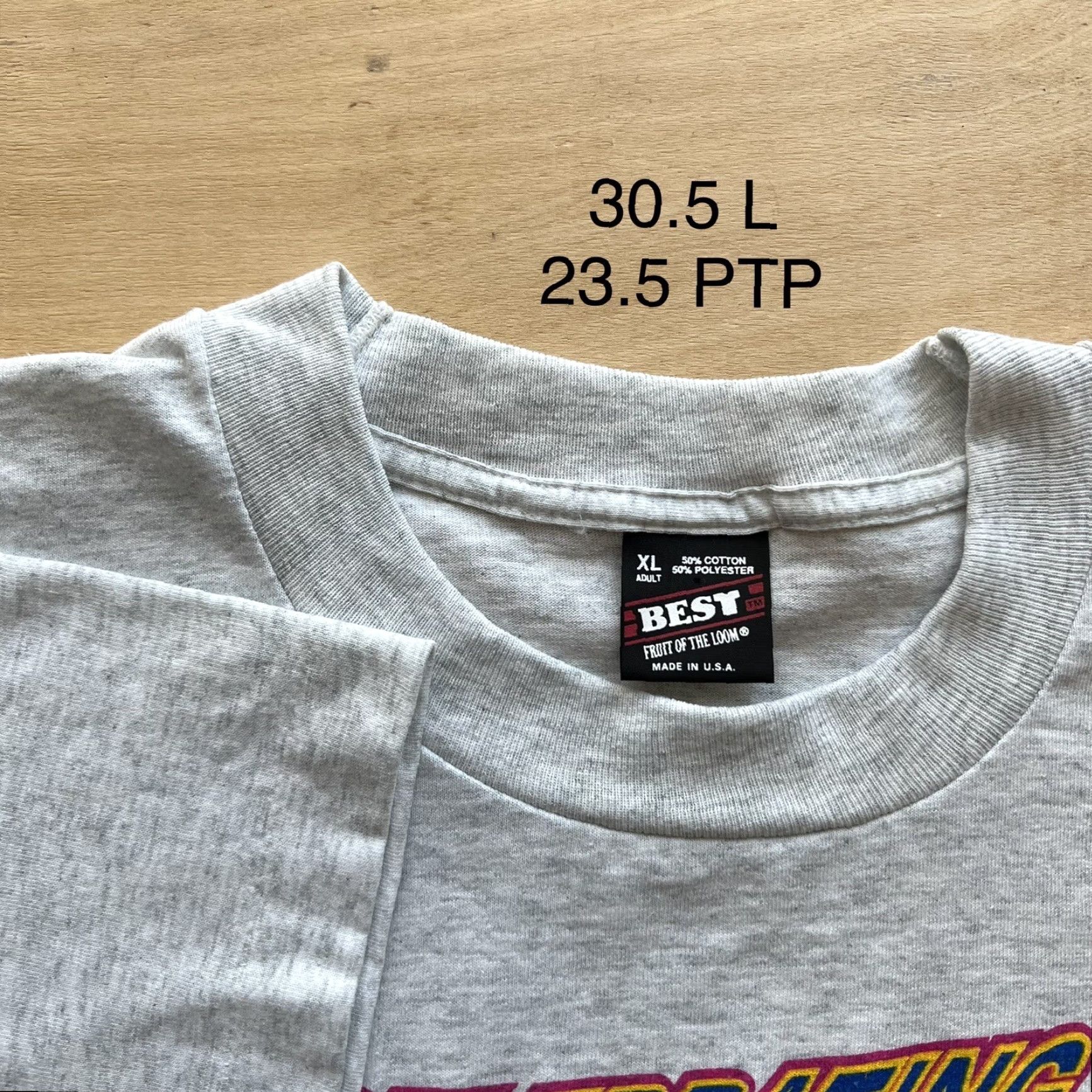 NASCAR Vintage Nascar Shirt XL Gray 90s Mountain Auto Supply Car Racing Graphic Tee Size US XL / EU 56 / 4 - 4 Thumbnail