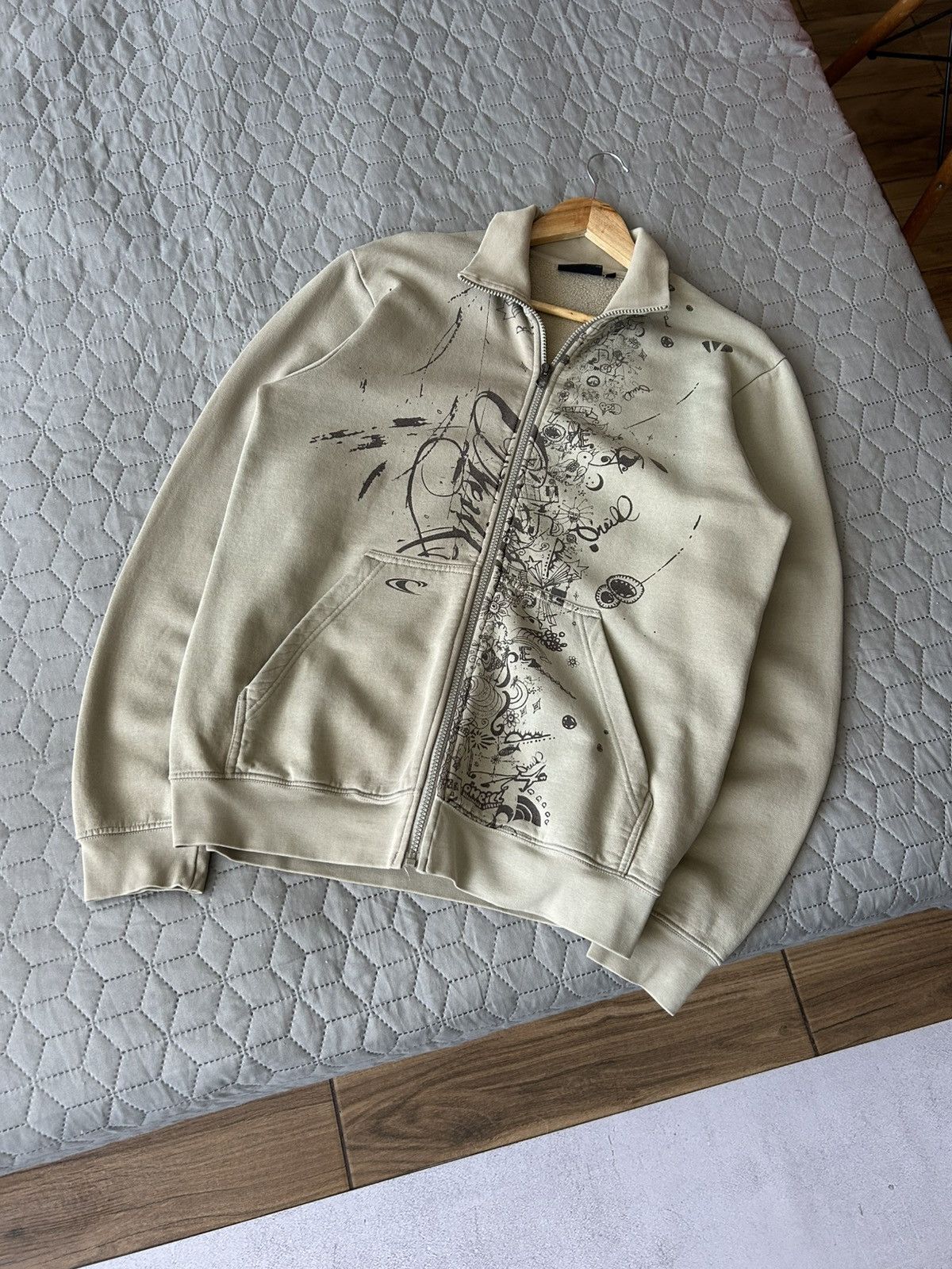 O'Neill O'neill Vintage 90's Surf style man's full-zip sweatshirt Size US M / EU 48-50 / 2 - 2 Thumbnail