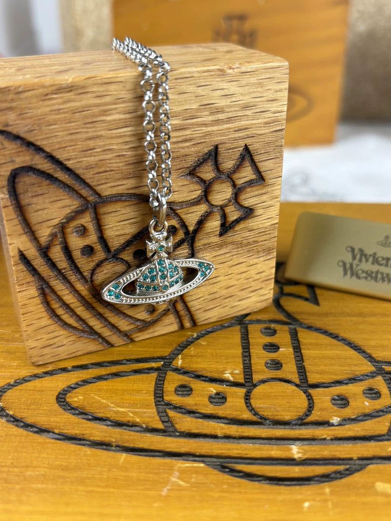 Vivienne Westwood Vivienne Westwood Tusca Necklace turquoise Size ONE SIZE - 4 Thumbnail