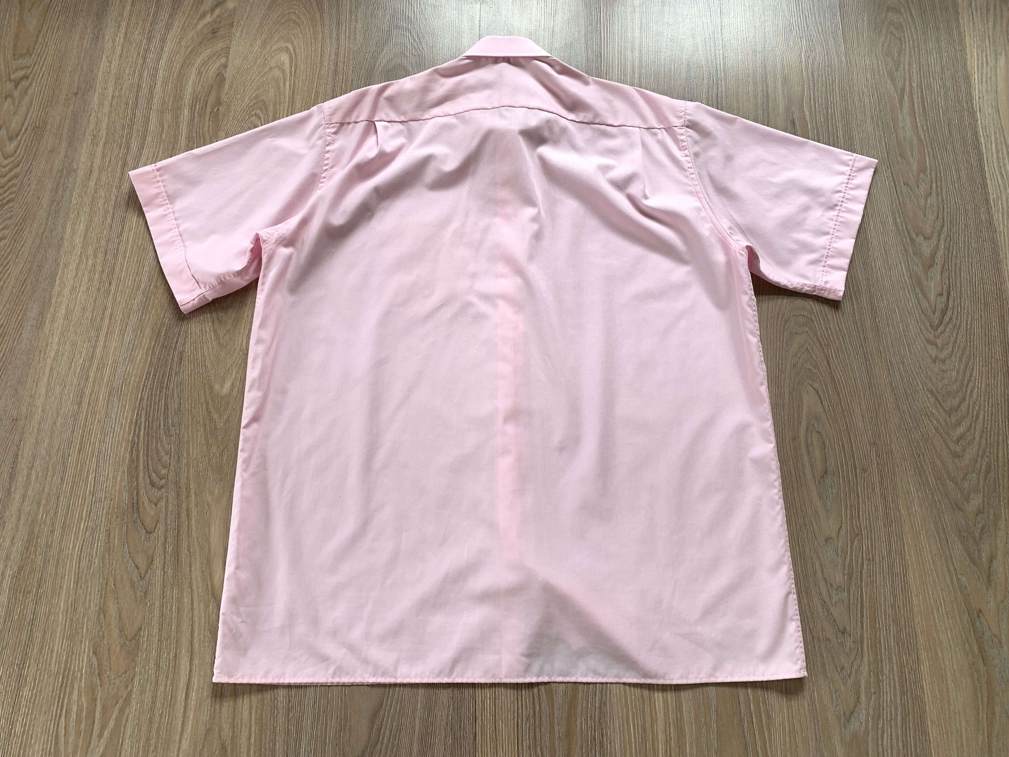 Other Eterna Excellent Mens Pink Short Sleeve Shirt Size US XL / EU 56 / 4 - 3 Thumbnail