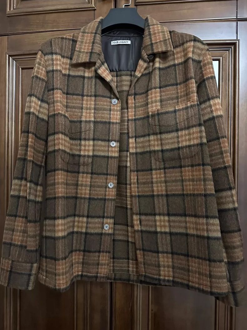 Our Legacy our legacy size 48 Plaid shirt jacket 2502-Nextarrow Size US M / EU 48-50 / 2 - 3 Thumbnail