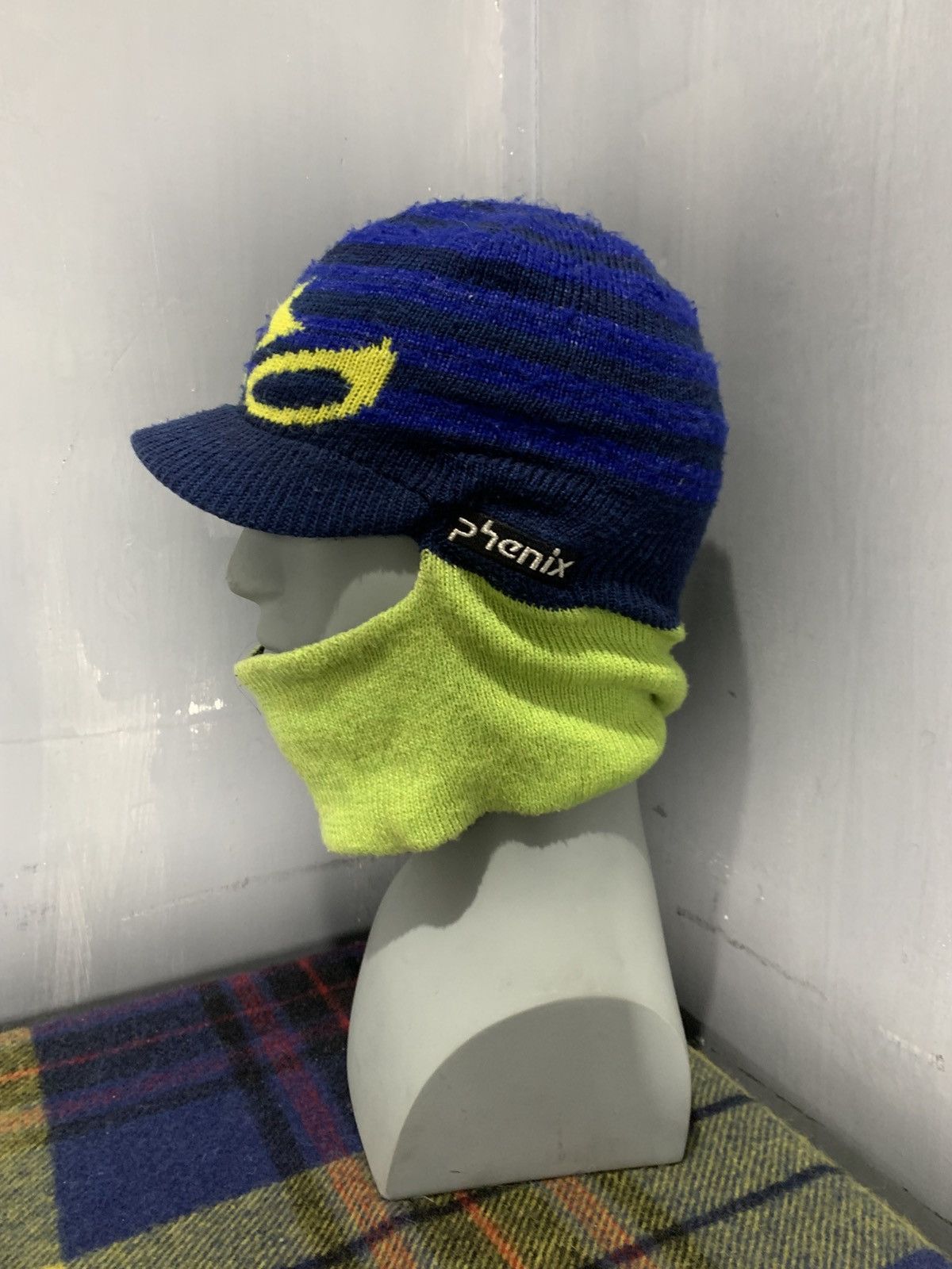 Japanese Brand Phenix balaclava masked hats rare Size ONE SIZE - 2 Thumbnail