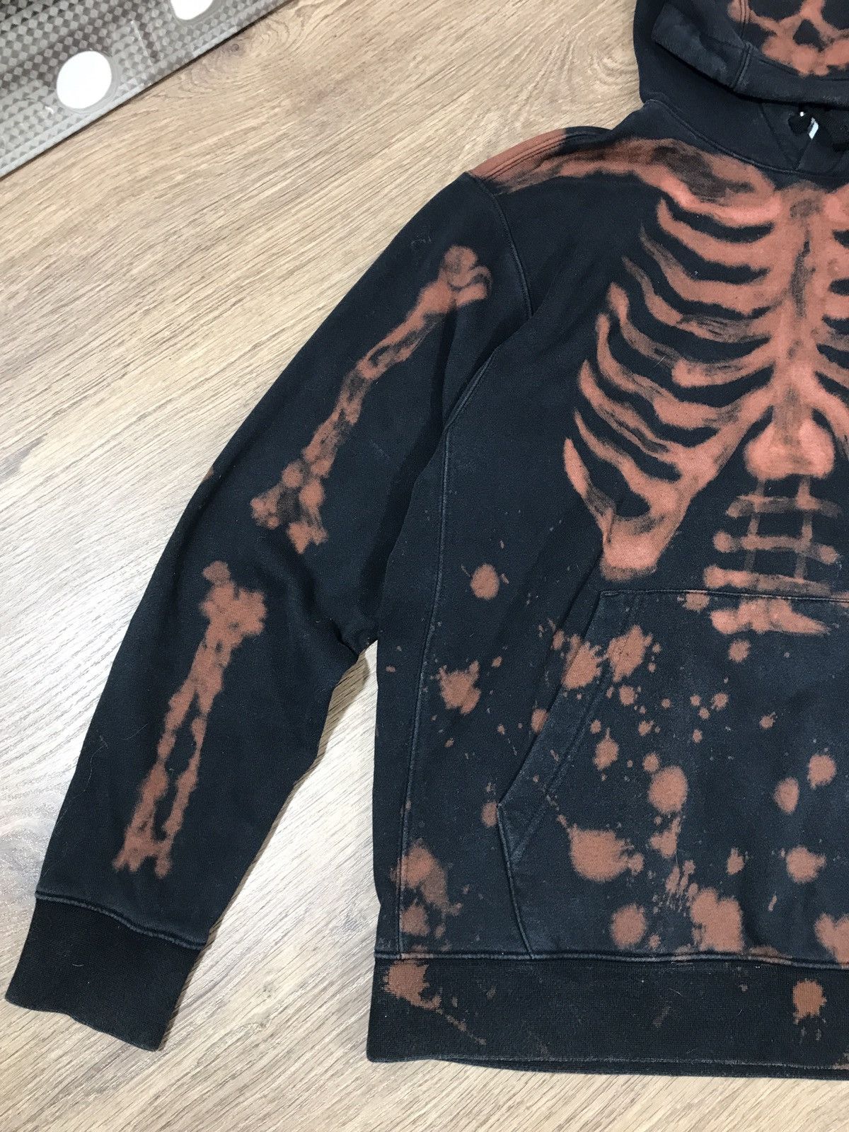 Nike × Vintage Vintage Nike Skeleton Big Logo Hoodie Size US M / EU 48-50 / 2 - 2 Thumbnail