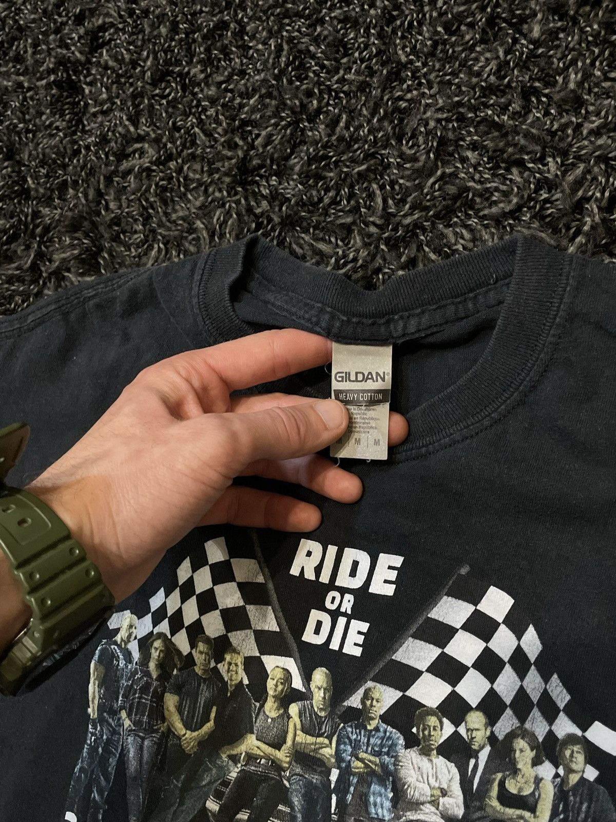 Vintage Vintage Fast Furious Movie Promo tee Y2K Ride or Die Tokyo Size US L / EU 52-54 / 3 - 7 Thumbnail