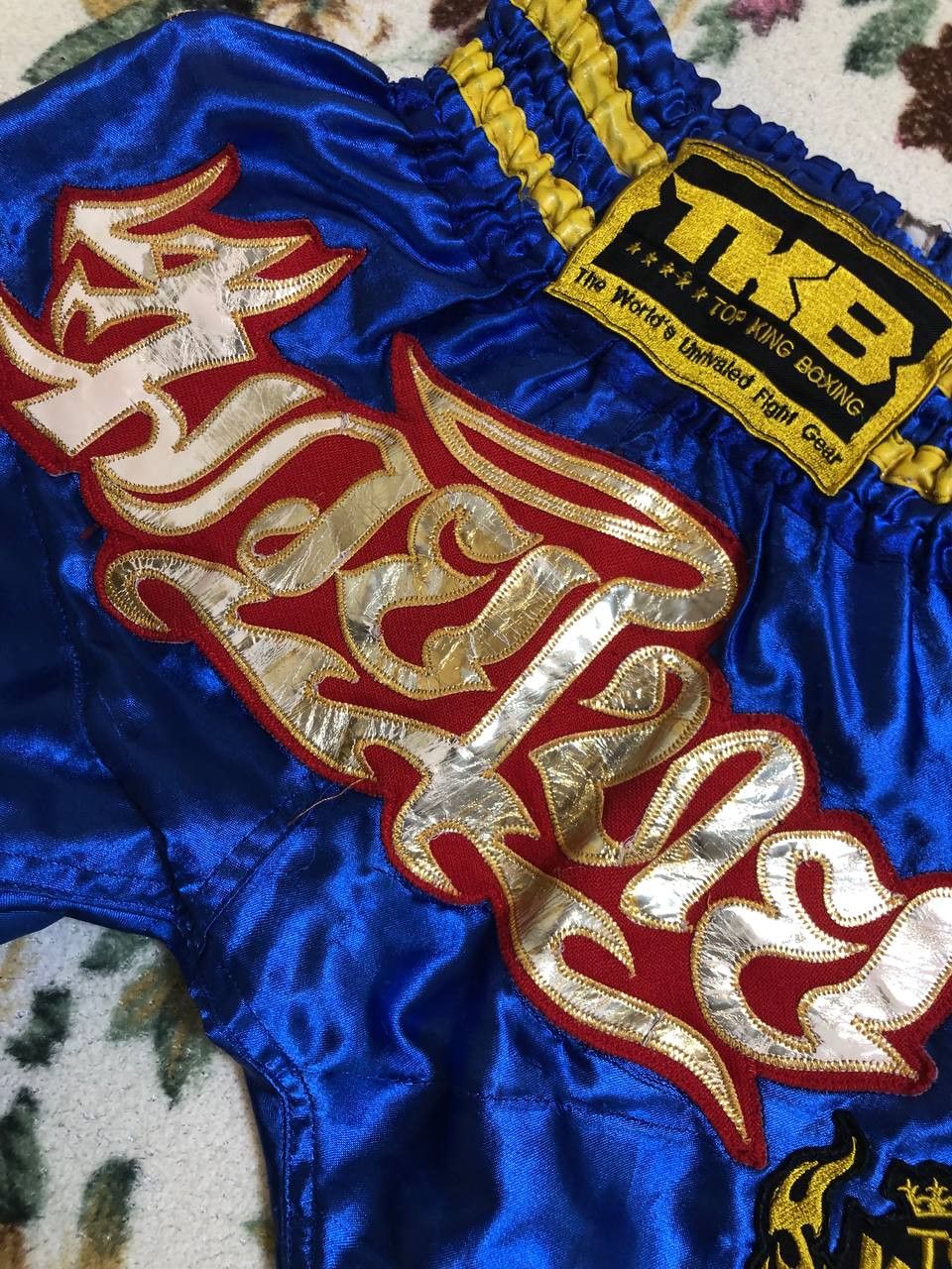 Vintage Vintage Muay Thai Boxing Shorts Size US 30 / EU 46 - 3 Thumbnail