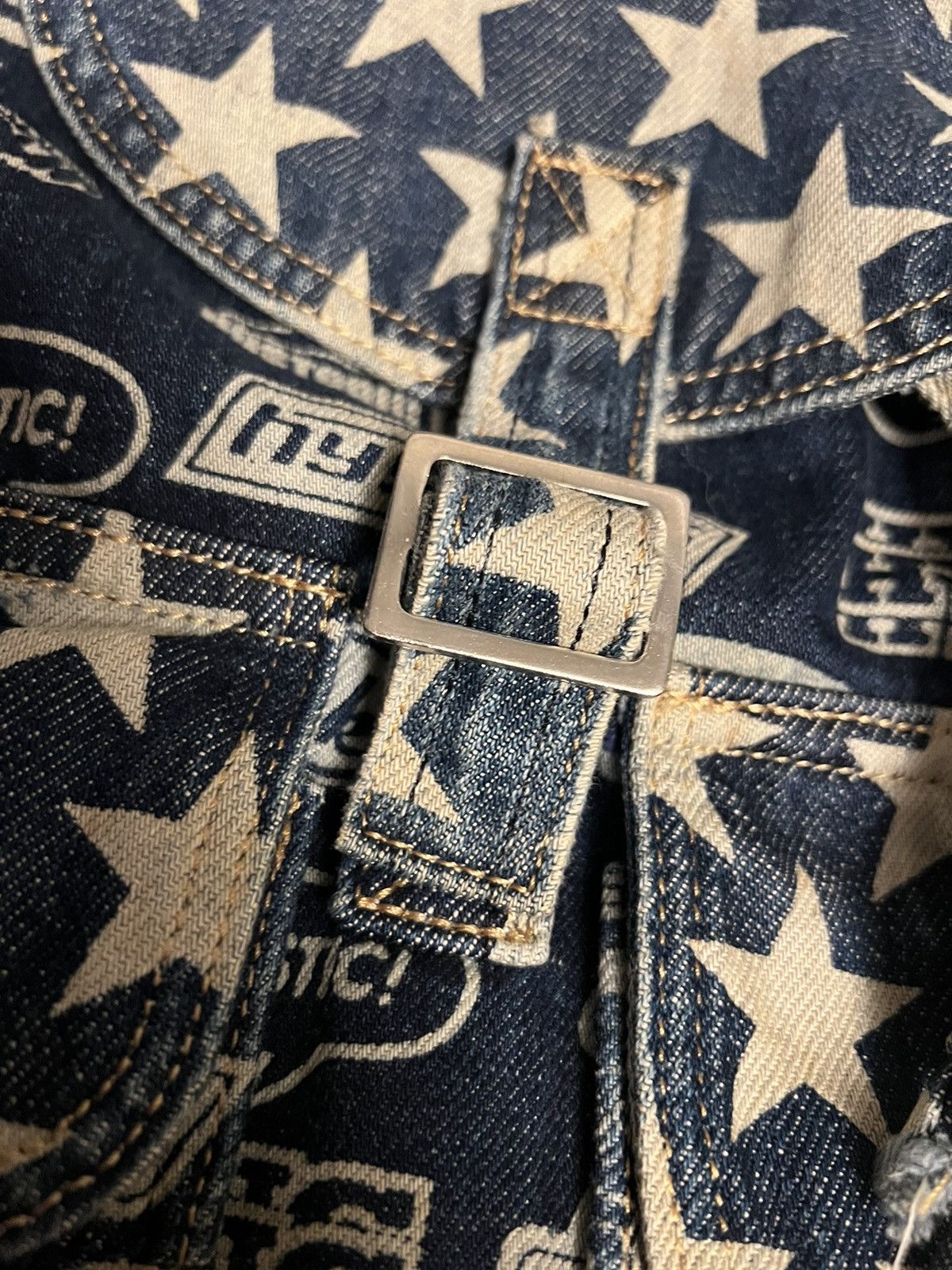 Hysteric Glamour Vintage Hysteric Glamour denim backpack Size ONE SIZE - 12 Thumbnail