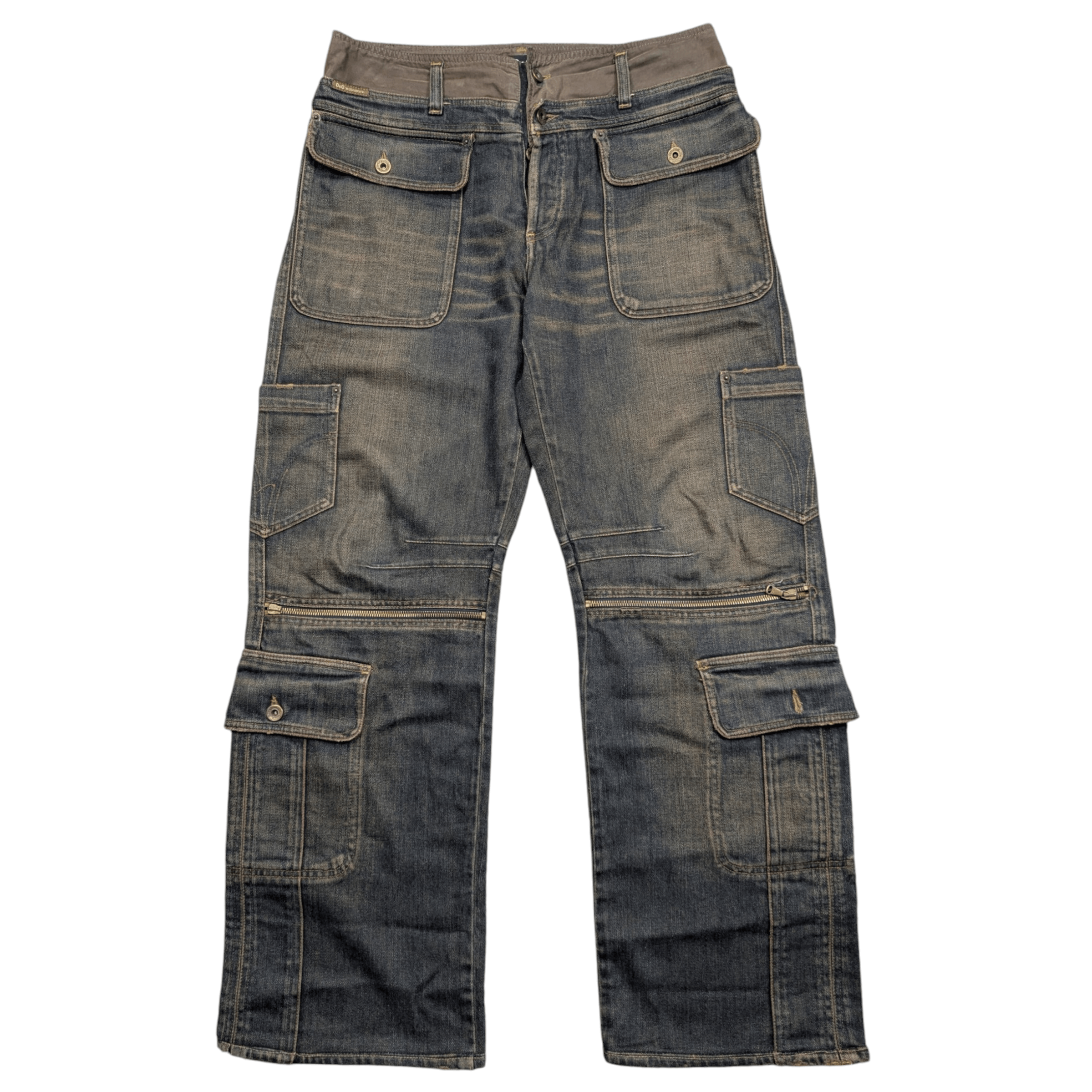 Dolce Gabbana Zip Cargo Pants | Grailed