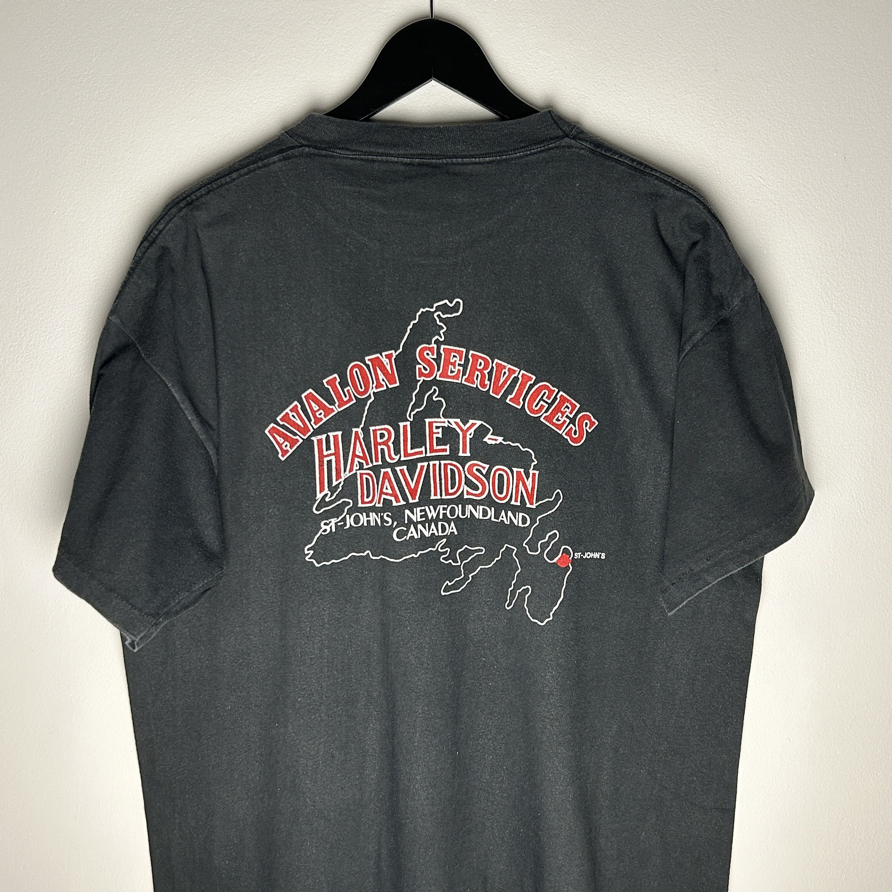 Harley Davidson Harley Davidson Eagle 1987 3D Emblem T-shirt Size US XL / EU 56 / 4 - 4 Thumbnail