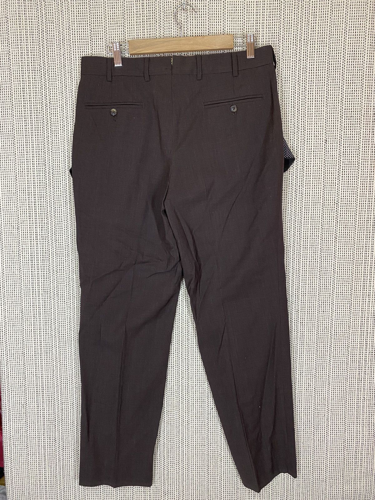 Ermenegildo Zegna × Japanese Brand ‼️ERMENEGILDO ZEGNA CASUAL PANTS WOOL MATERIAL SIZE 34‼️ Size US 34 / EU 50 - 6 Thumbnail