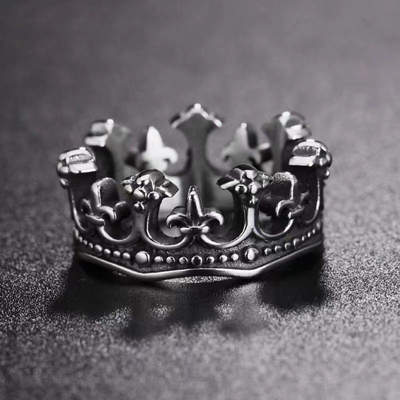 Japanese Brand × Vintage Vintage crown ring Size ONE SIZE - 1 Thumbnail