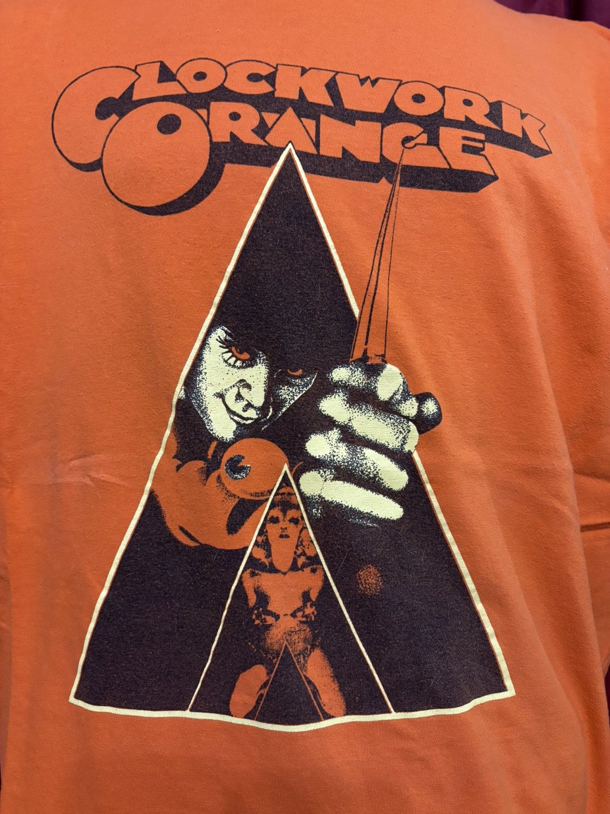 Vintage Vintage Clockwork Orange Tshirt Y2k Movie Tee Grail Size US L / EU 52-54 / 3 - 3 Thumbnail