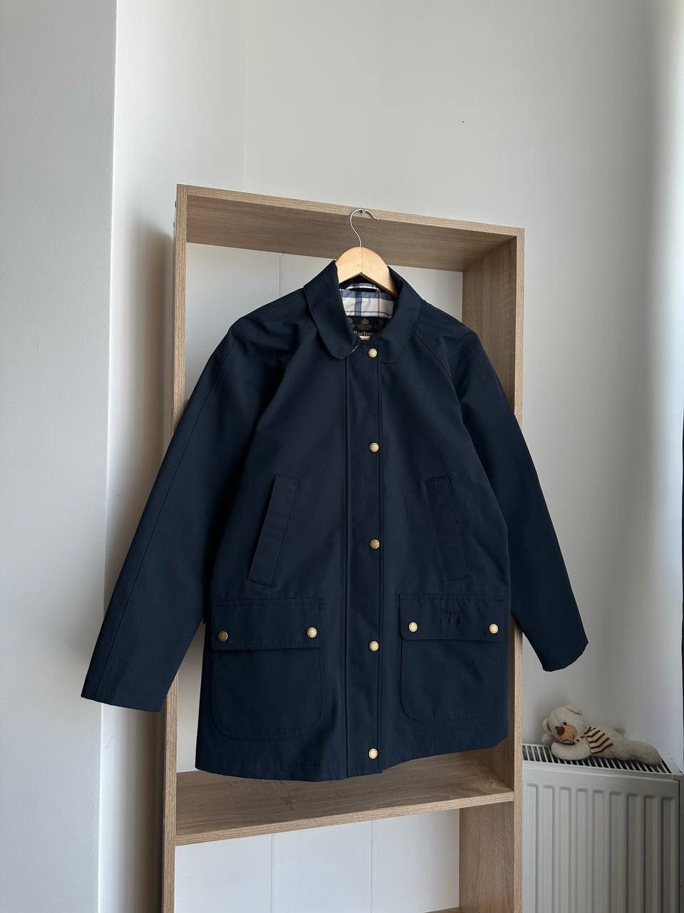 Barbour × Vintage Vintage Barbour Flurry Blue Weather Comfort Jacket Size US M / EU 48-50 / 2 - 7 Thumbnail