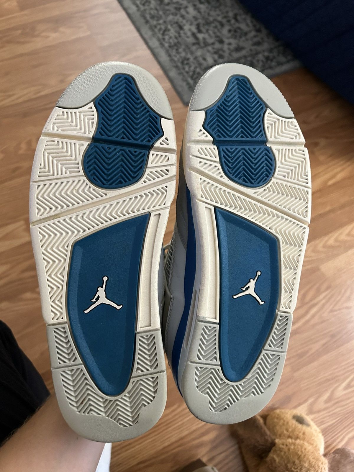 Jordan Brand Military blue 4s 2012 Size US 11.5 / EU 44-45 - 8 Thumbnail
