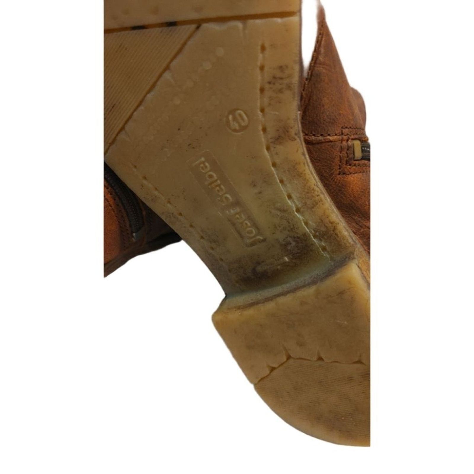 JOSEF SEIBAL Josef Seibel Sienna 45 Vintage Leather Ankle Bootie Size 40 Size US 9.5 / IT 39.5 - 6 Thumbnail