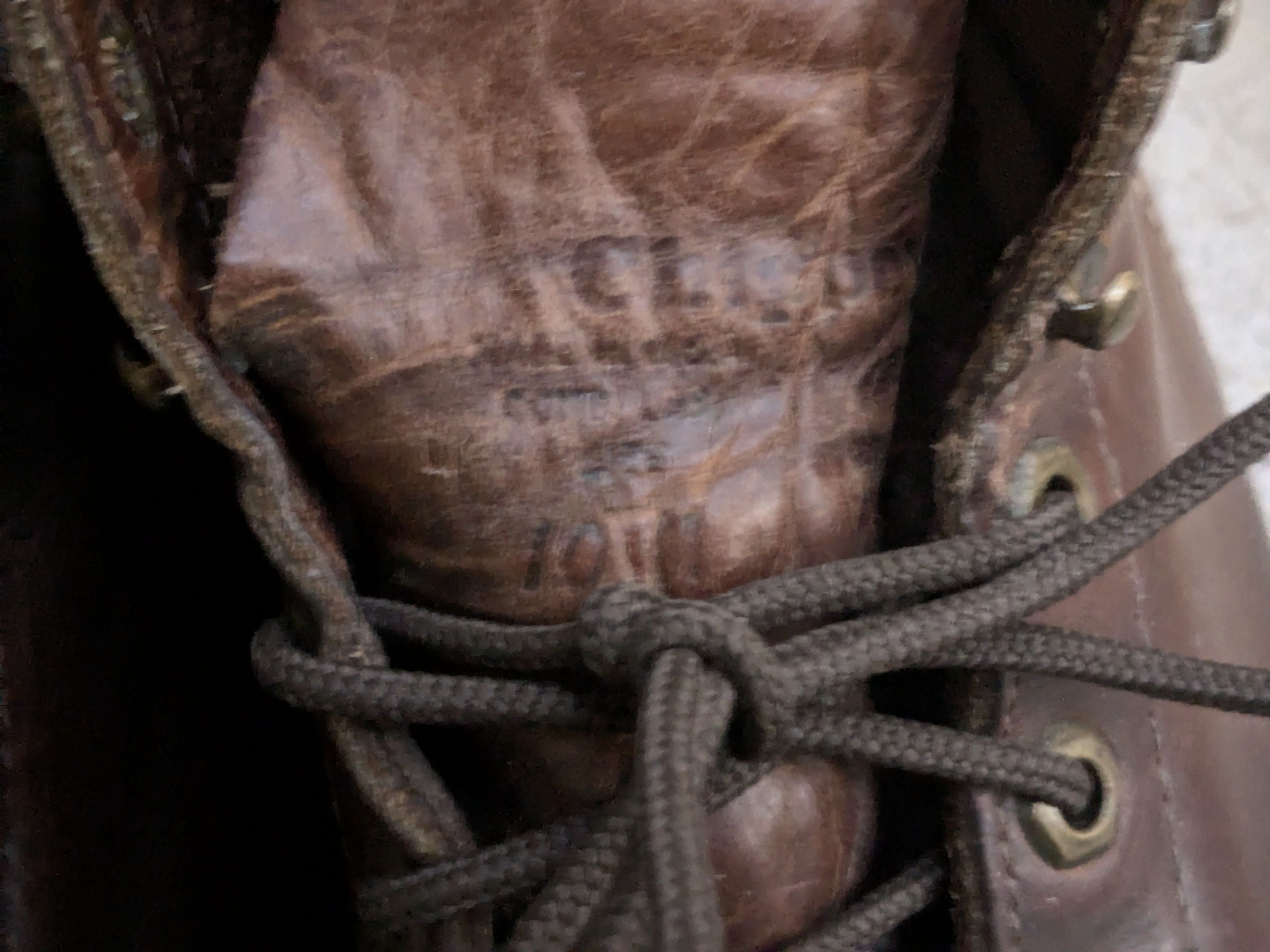 Chippewa × Vintage Chippewa Boots Brown 10 Leather Rubber Combat Work Vibram Size US 10 / EU 43 - 8 Thumbnail