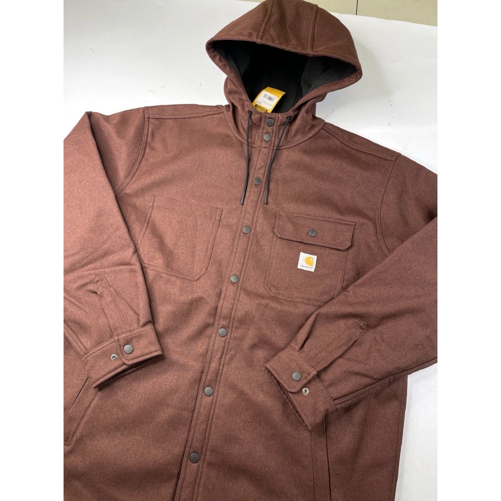 Carhartt Carhartt Rain Defender Heavyweight Hooded Jacket Shacket Mens XL Dark Cedar Size US XL / EU 56 / 4 - 6 Thumbnail