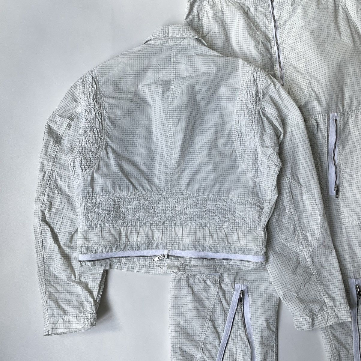 Maison Margiela S/S 19 Grid Check Nylon Flight Suit / Boiler Suit Size US S / EU 44-46 / 1 - 13 Thumbnail