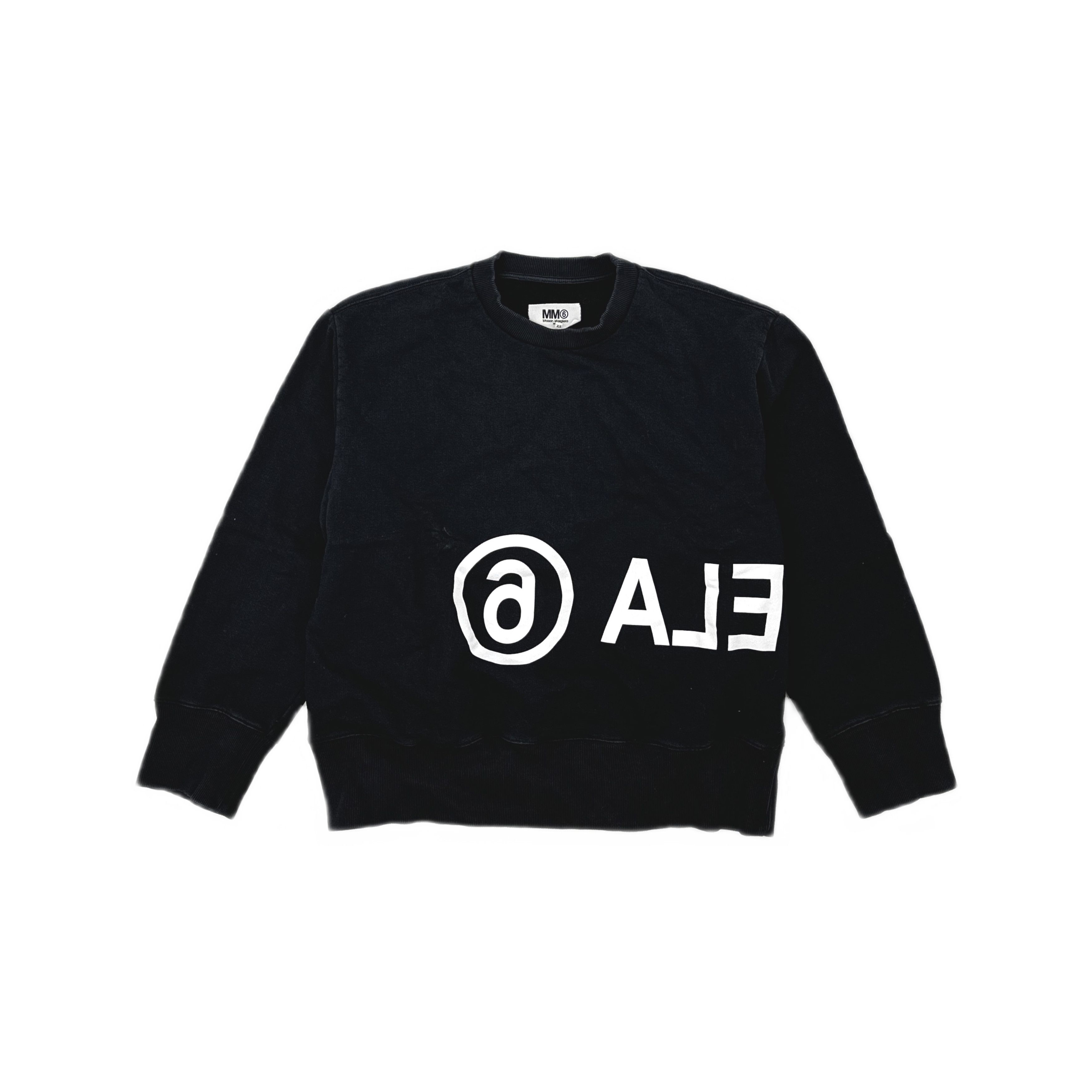 MM6 MM6 Maison Margiela Logo Sweatshirt Size XS Size XS / US 0-2 / IT 36-38 - 1 Thumbnail