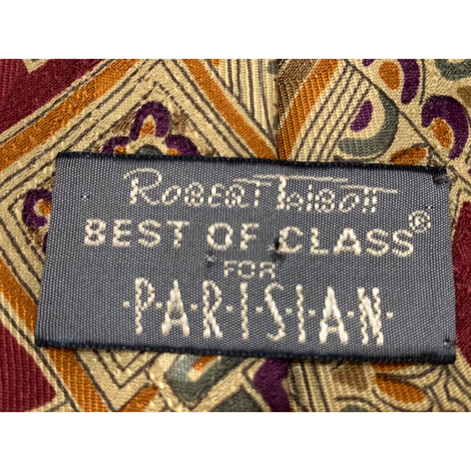 Robert Talbott Robert Talbott Best of Class Parisian Silk Tie Multicolor Silk Men Size ONE SIZE - 3 Thumbnail