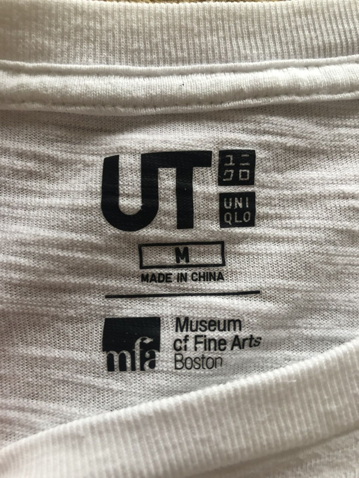 Uniqlo UNIQLO WAVE VINTAGE QUALITY TEE SHIRT Size US S / EU 44-46 / 1 - 3 Thumbnail