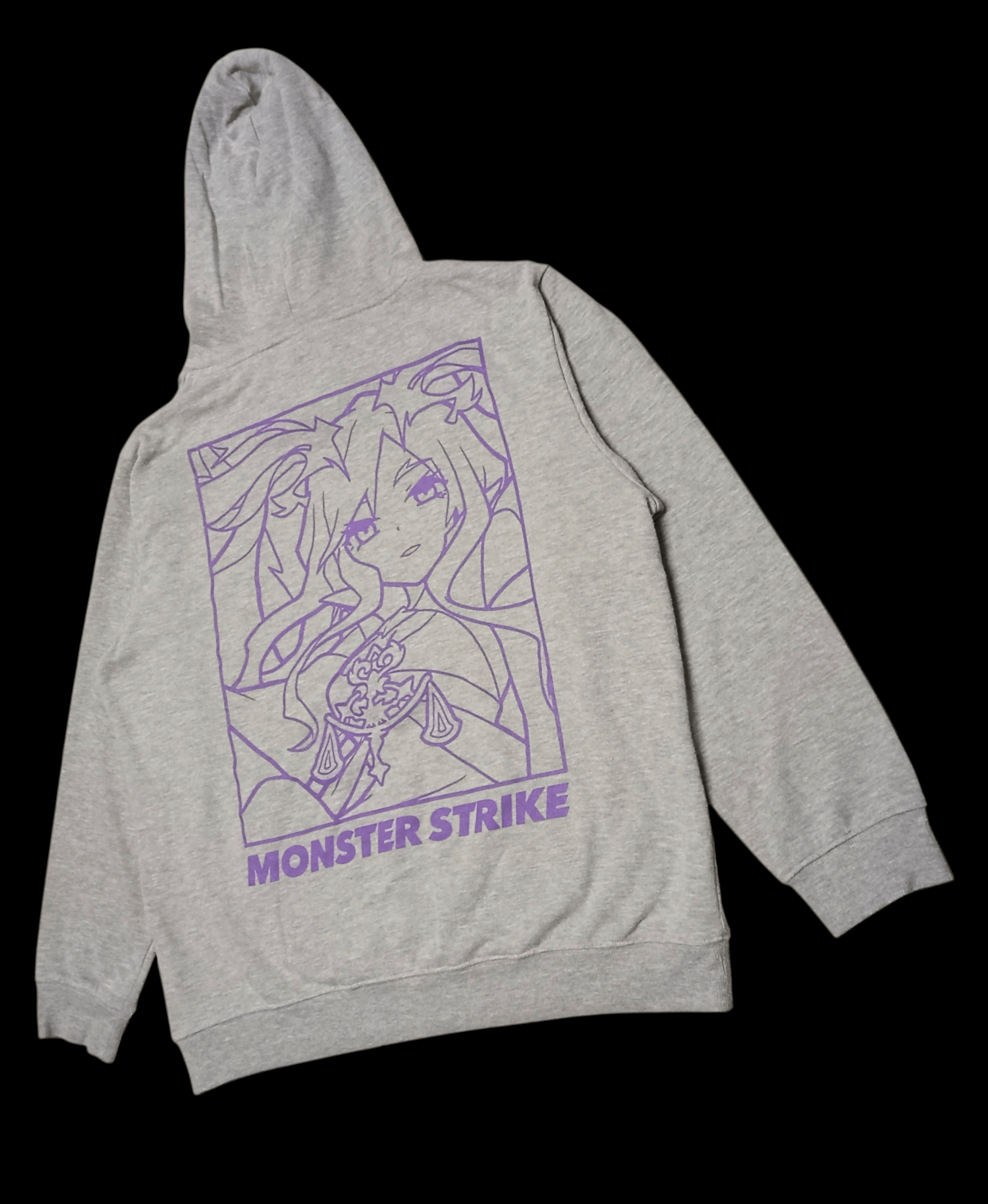 Anime Monster Strike Japanese Cartoon Anime Game Hoodie Size US L / EU 52-54 / 3 - 3 Thumbnail