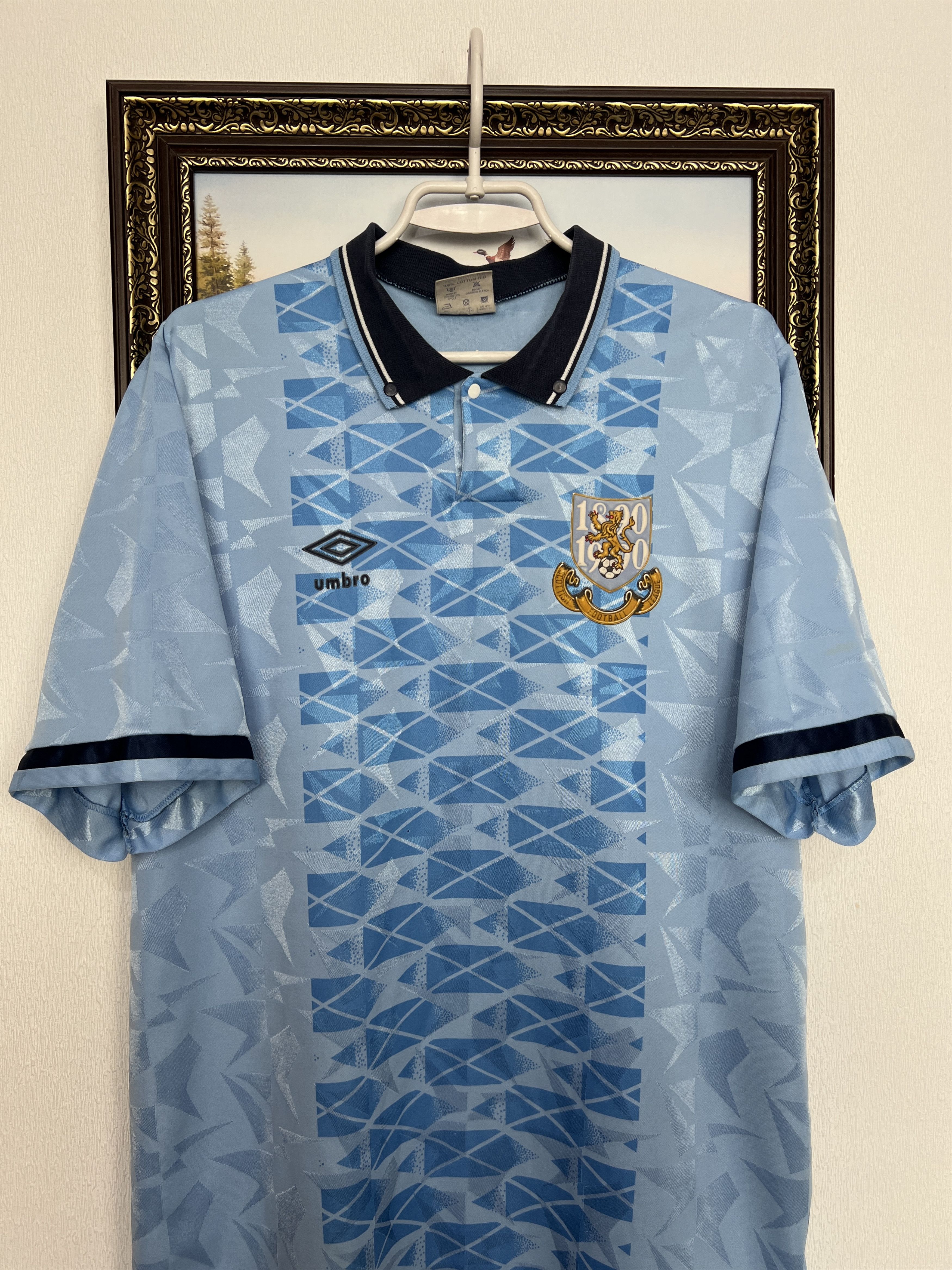 Umbro Scottish Football League Centenary Football Shirt Jersey Size US L / EU 52-54 / 3 - 2 Thumbnail