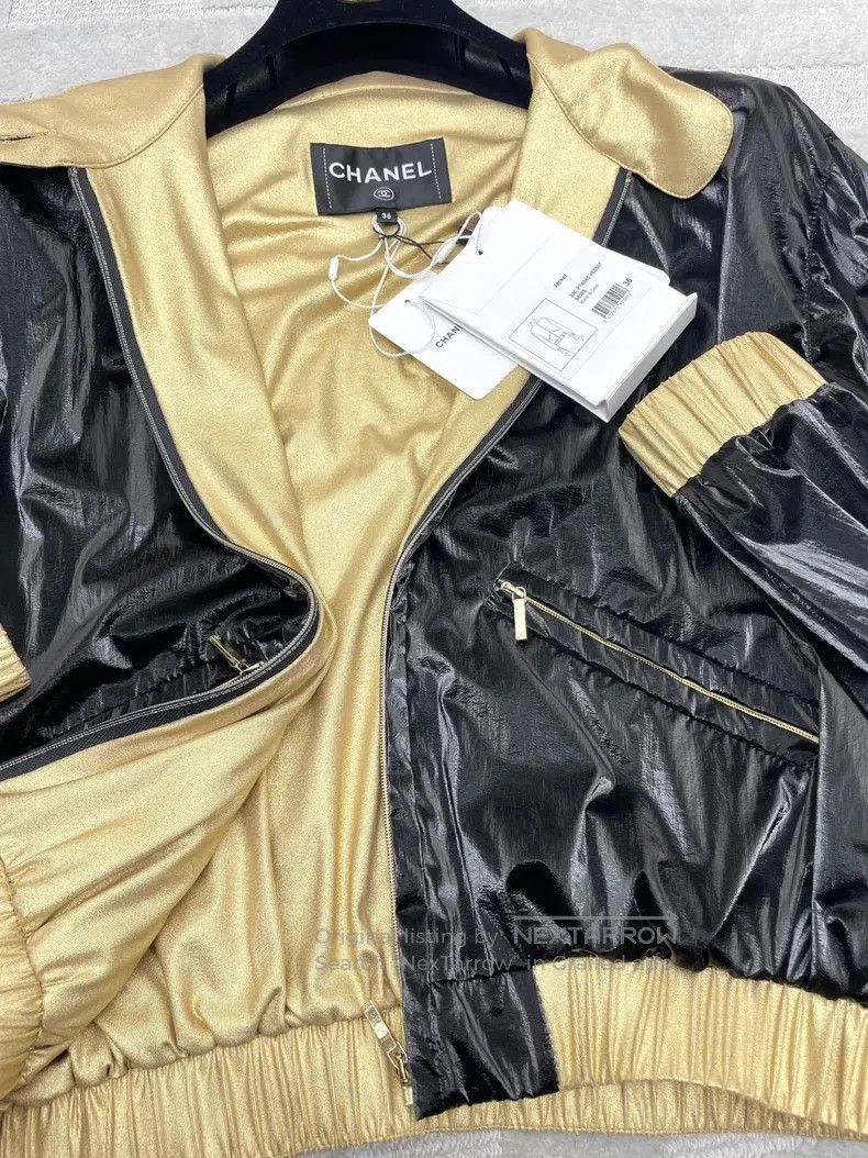 Chanel Chanel 23C black and gold jacket Size XS / US 0-2 / IT 36-38 - 8 Thumbnail