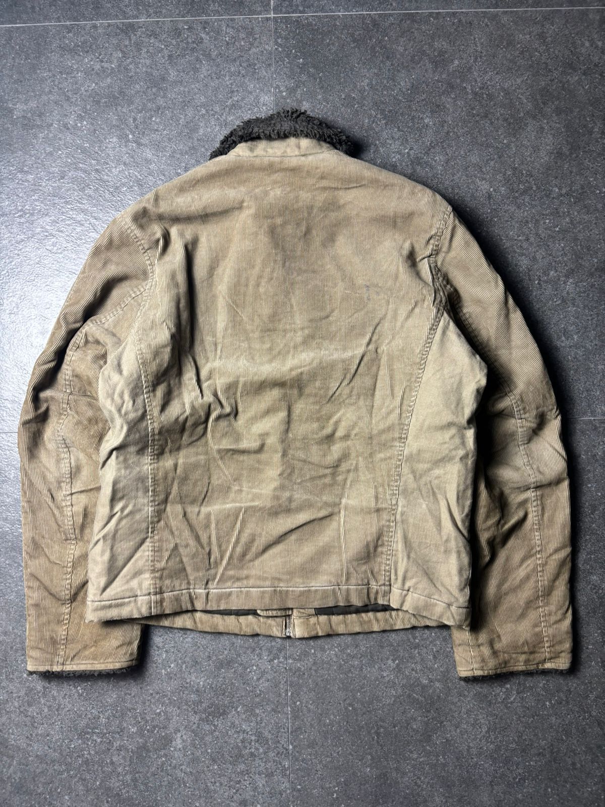 Diesel 2000s Diesel Corduroy Biker Jacket Size US L / EU 52-54 / 3 - 9 Thumbnail