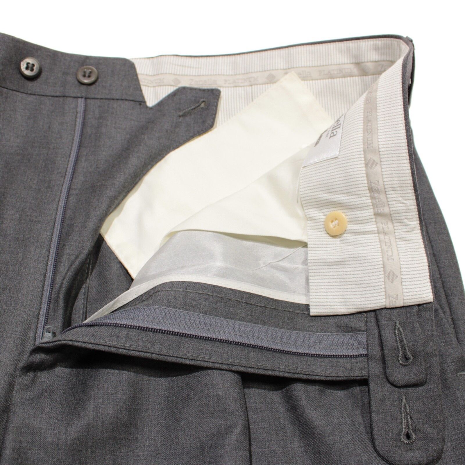 Zanella Zanella New with tags Dress Pants Size 34 US In Gray Size US 34 / EU 50 - 3 Thumbnail